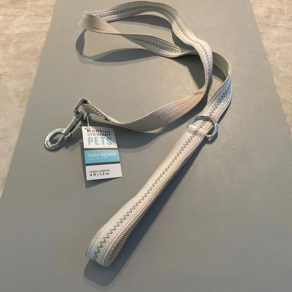 Martha Stewart Dog Leash NWT